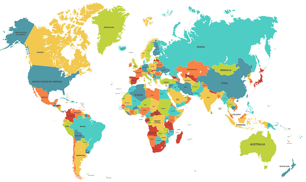 Mapa del Mundo